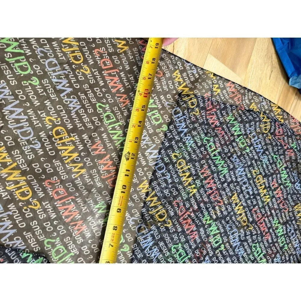 WWJD what would Jesus do scarf